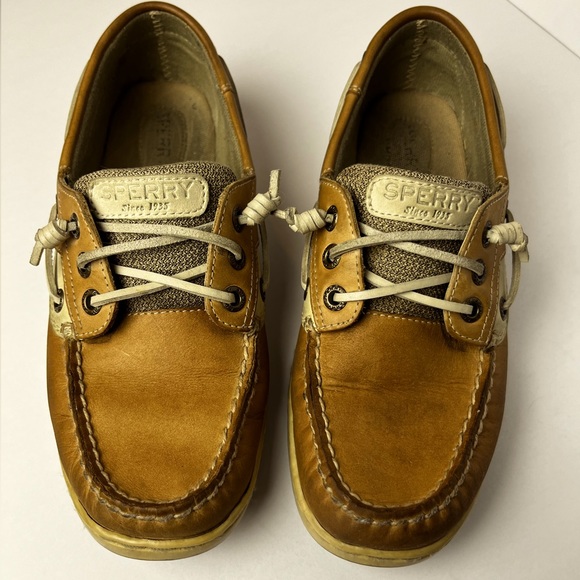 Women’s leather Sperry boat shoe - Picture 3 of 6